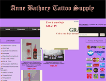 Tablet Screenshot of annebathory.com